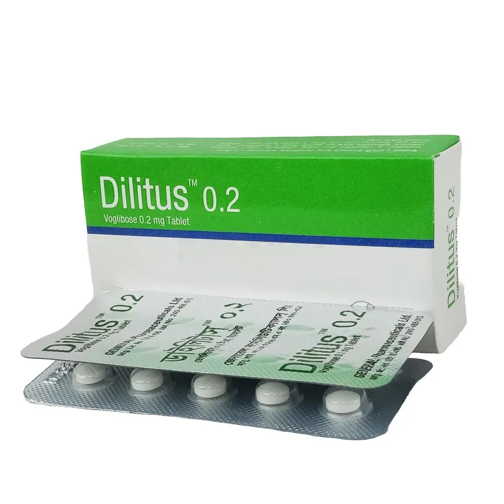 Pack Image: Dilitus 0.2 mg Tablet (3 x 10)