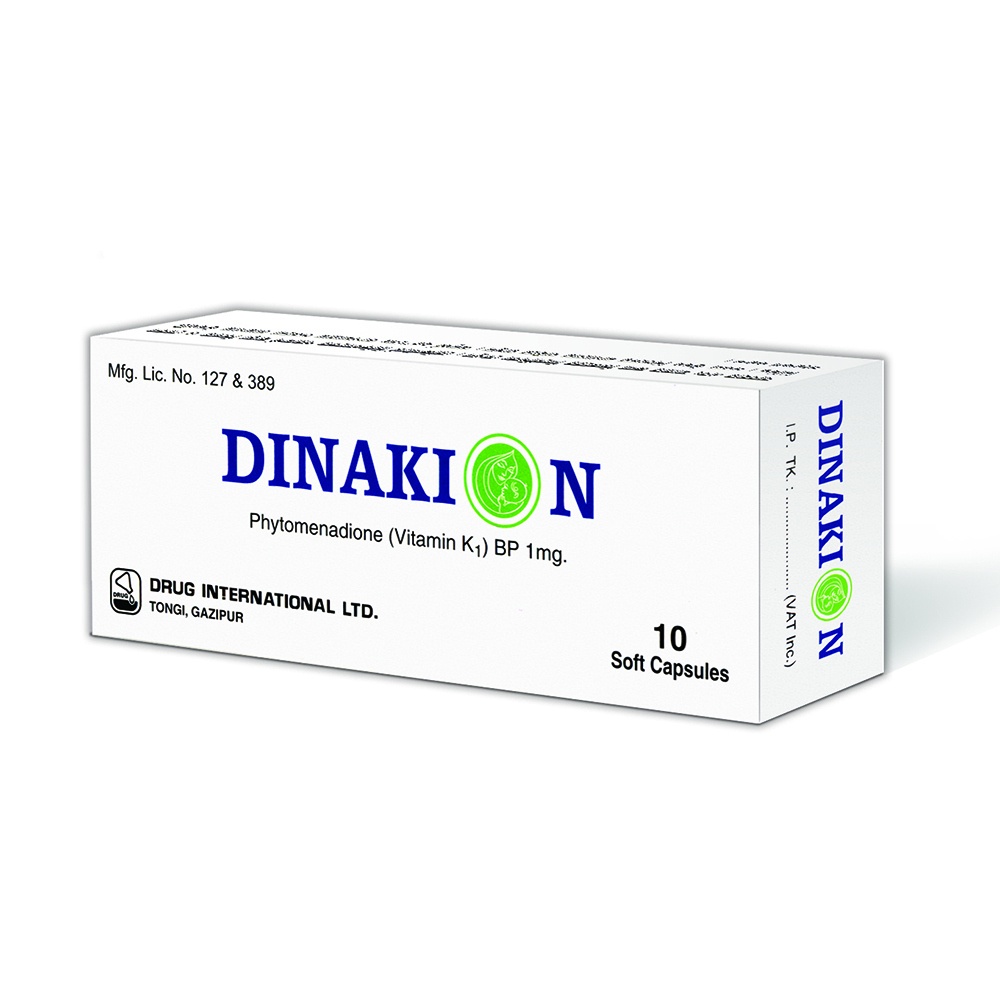 Pack Image: Dinakion 1 mg Capsule (1 x 10)
