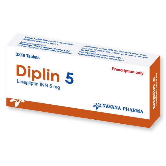 Pack Image: Diplin 5 mg Tablet (3 x 10)