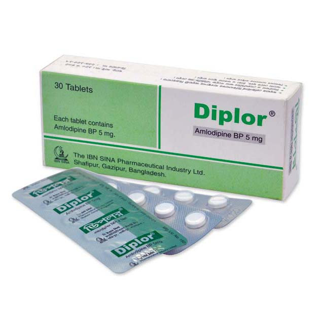 Pack Image: Diplor 5 mg Tablet (3 x 10)