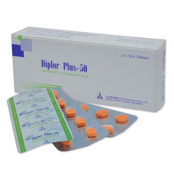 Pack Image: Diplor Plus 5 mg Tablet (3 x 10)