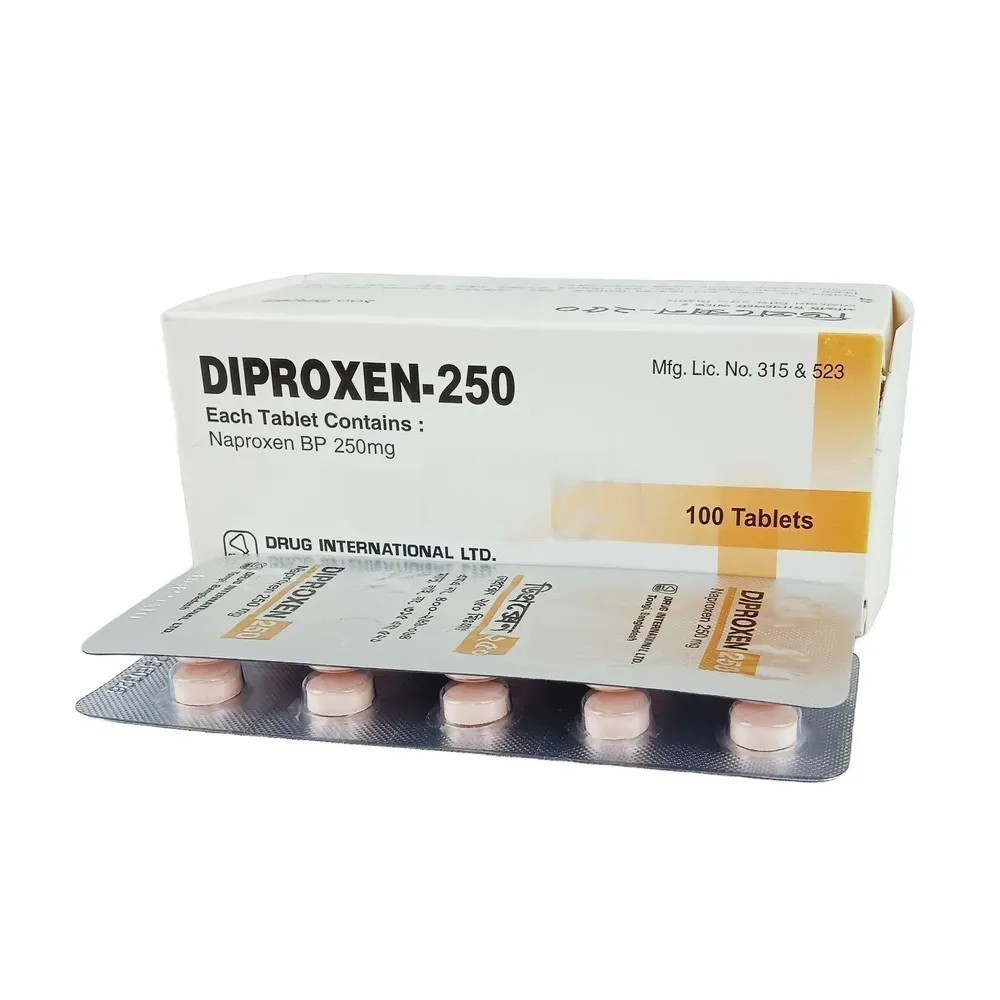 Pack Image: Diproxen 250 mg Tablet (10 x 10)