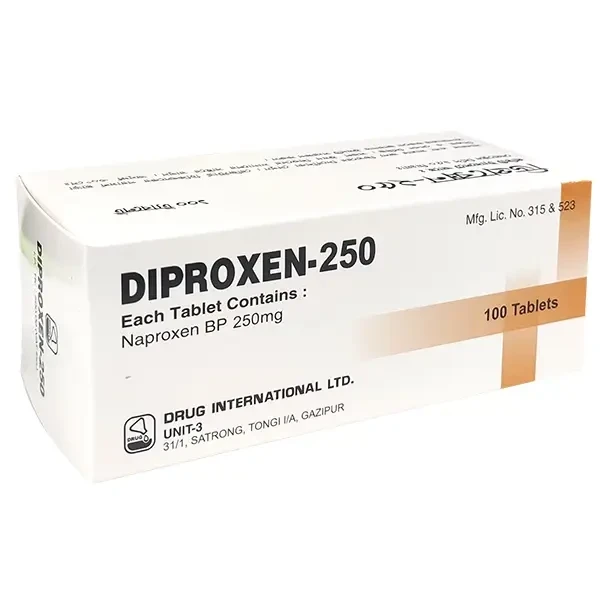 Pack Image: Diproxen 250 mg Tablet (10 x 10)