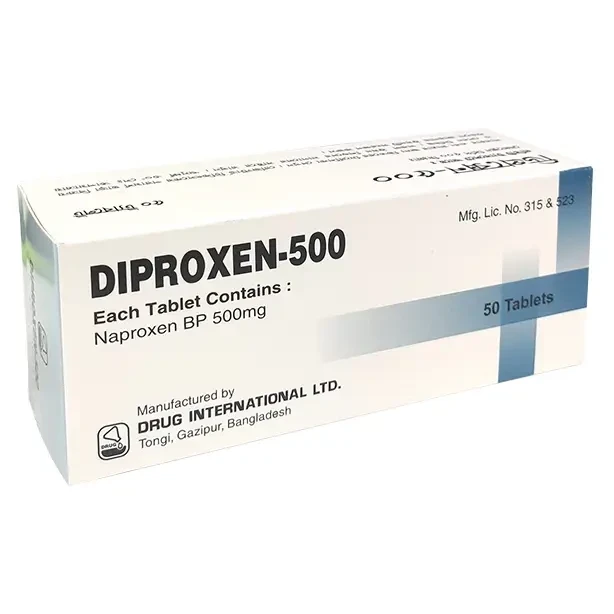 Pack Image: Diproxen 500 mg Tablet (5 x 10)
