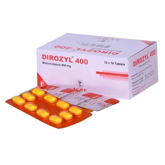 Pack Image: Dirozyl 400 mg Tablet (10 x 10)