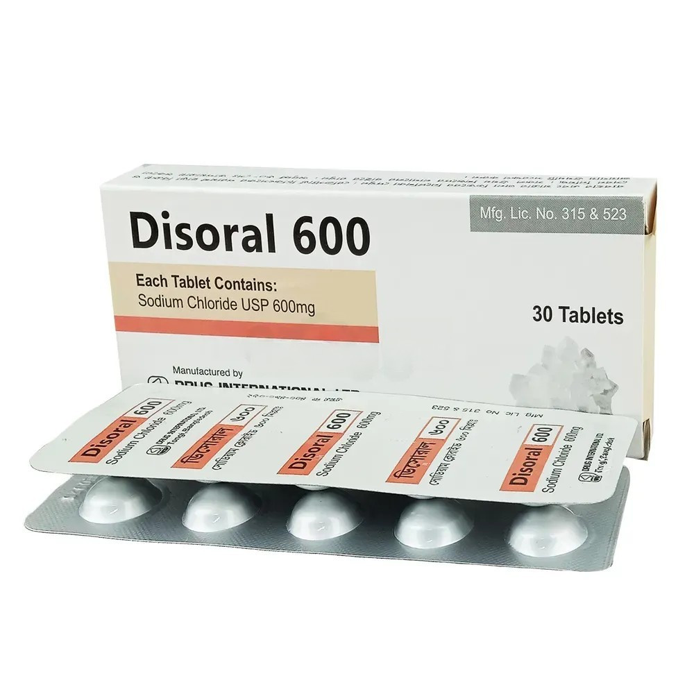 Pack Image: Disoral 600 mg Tablet (3 x 10)