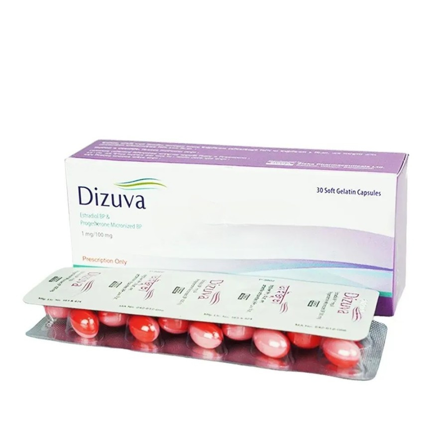 Pack Image: Dizuva 1 mg Capsule (3 x 10)