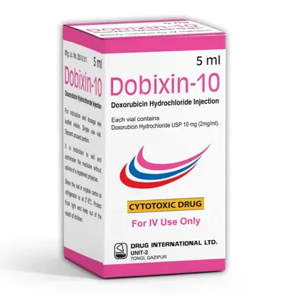 Pack Image: Dobixin 2 mg Injection (10 mg vial)