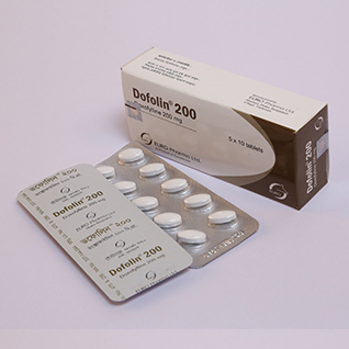 Pack Image: Dofolin 200 mg Tablet (5 x 10)