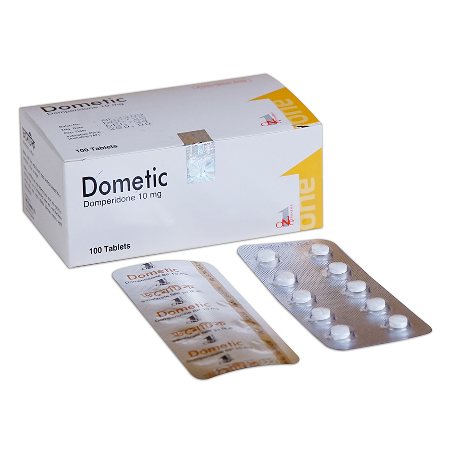 Pack Image: Dometic 10 mg Tablet (10 x 10)