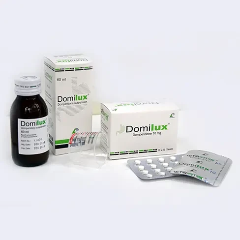 Pack Image: Domilux 5 mg Suspension (60 ml bottle)