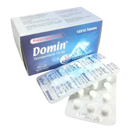 Pack Image: Domin 10 mg Tablet (10 x 15)