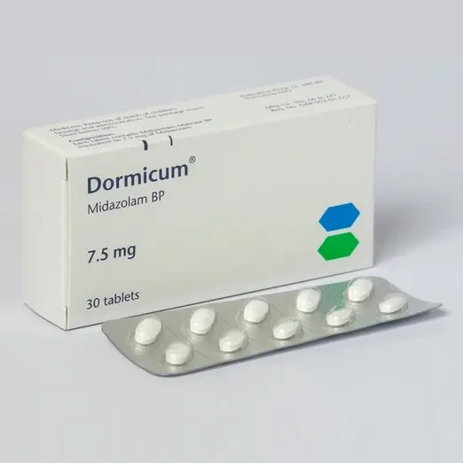 Pack Image: Dormicum 7.5 mg Tablet (3 x 10)