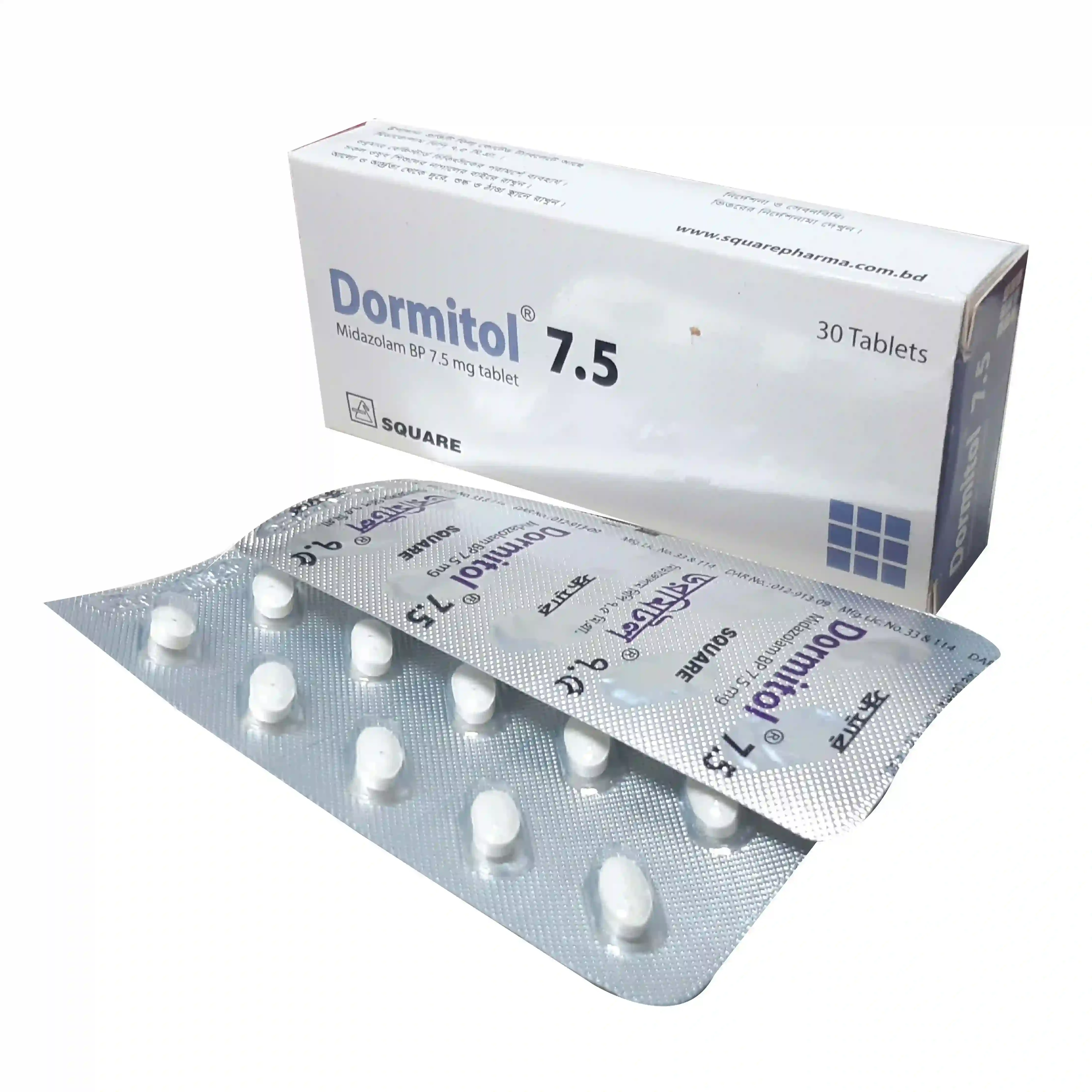 Pack Image: Dormitol 7.5 mg Tablet (3 x 10)