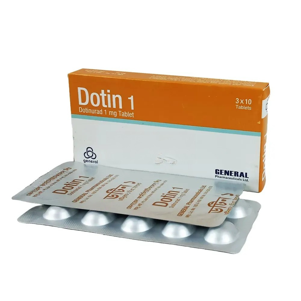 Pack Image: Dotin 1 mg Tablet (3 x 10)