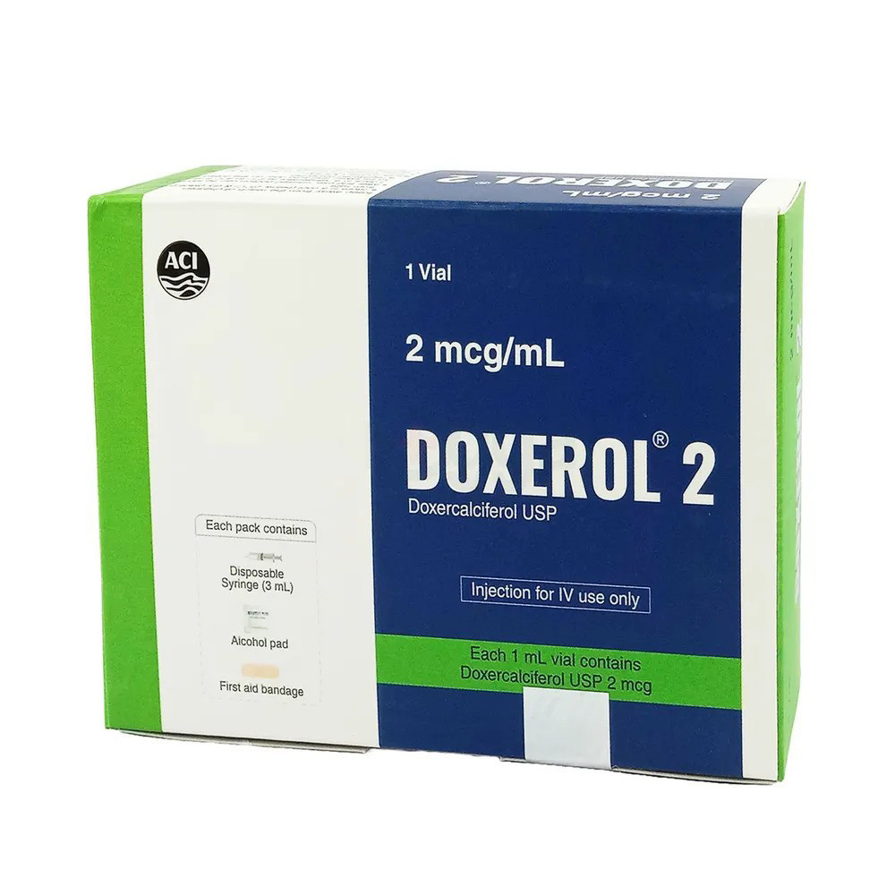 Pack Image: Doxerol 2 mcg Injection (2 mcg vial)