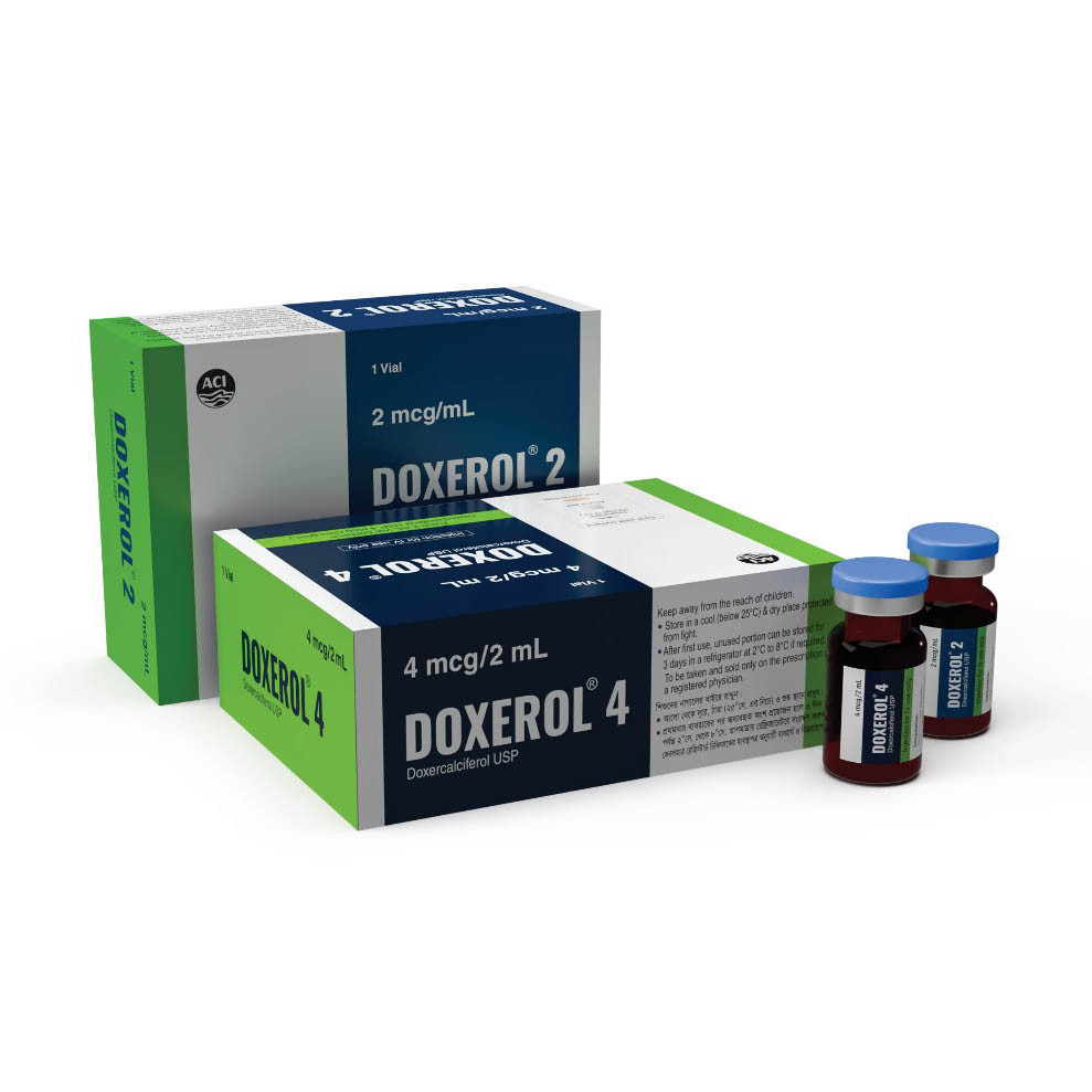 Pack Image: Doxerol 2 mcg Injection (2 mcg vial)
