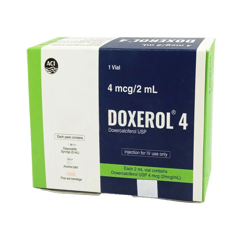 Pack Image: Doxerol 4 mcg Injection (4 mcg vial)