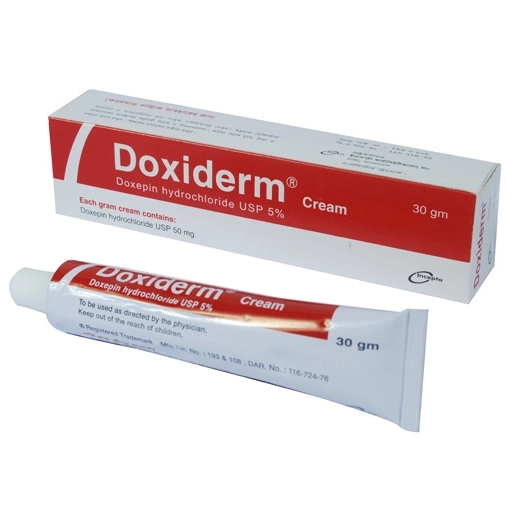Pack Image: Doxiderm 5% Cream (30 gm tube)