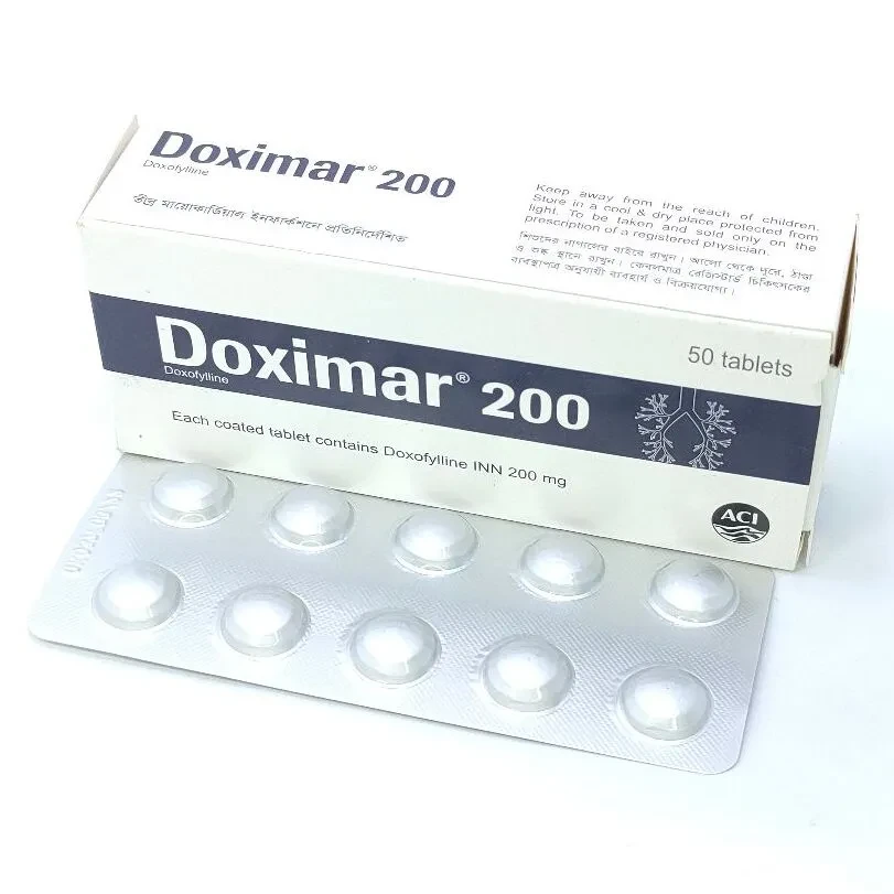 Pack Image: Doximar 200 mg Tablet (5 x 10)