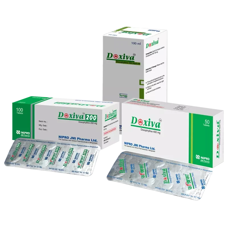 Pack Image: Doxiva 400 mg Tablet (5 x 10)