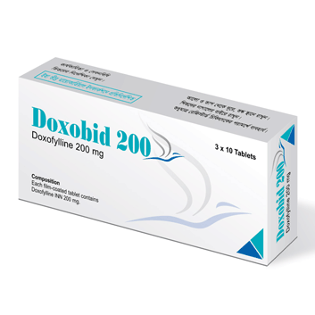 Pack Image: Doxobid 200 mg Tablet (3 x 10)