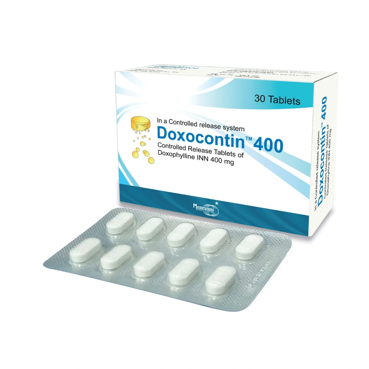 Pack Image: Doxocontin 400 mg Tablet (3 x 10)