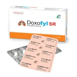 Pack Image: Doxofyl SR 400 mg Tablet (3 x 10)