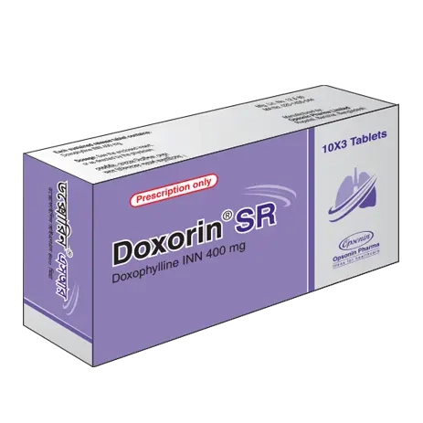 Pack Image: Doxorin SR 400 mg Tablet (3 x 10)
