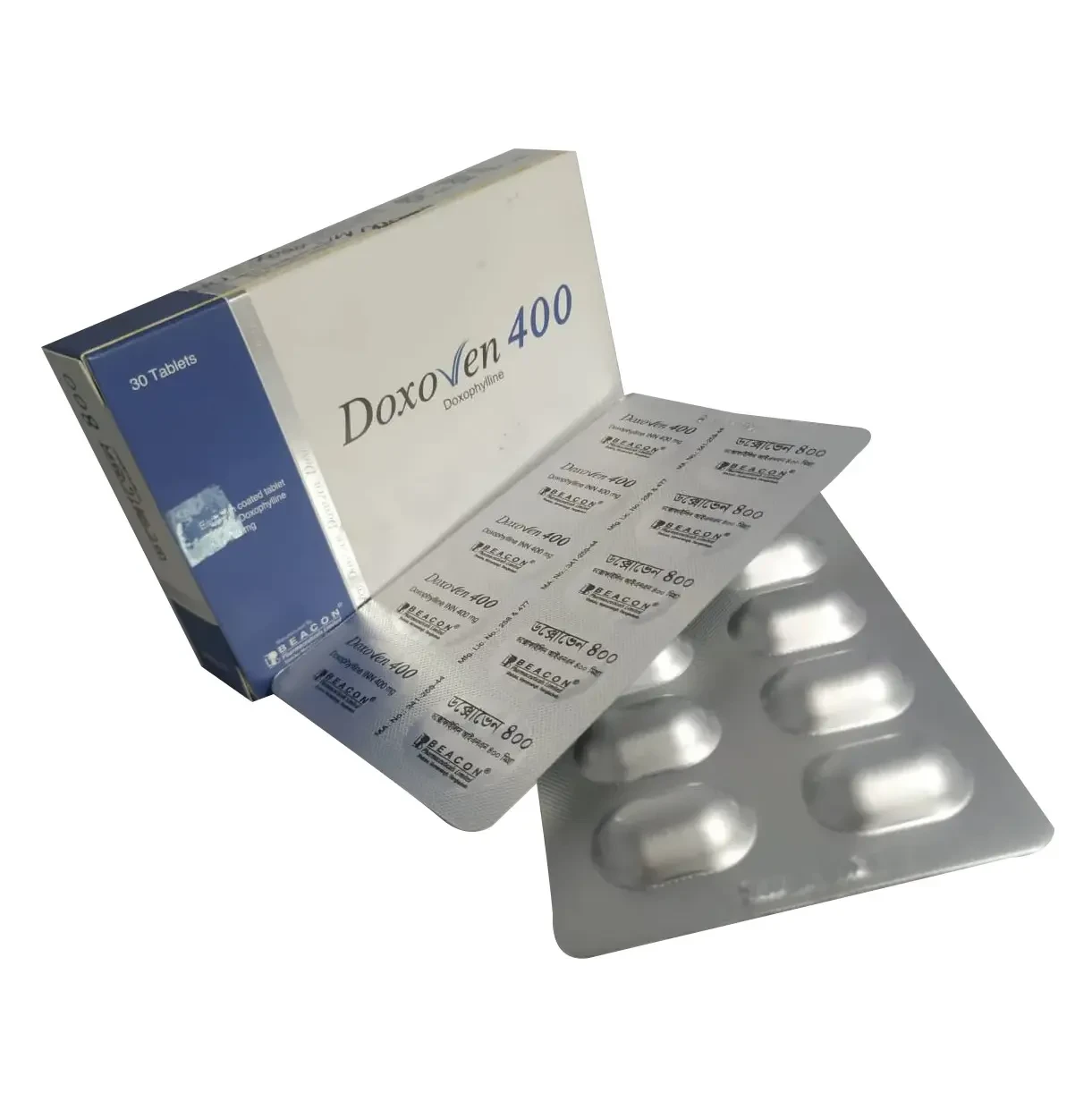 Pack Image: Doxoven 400 mg Tablet (3 x 10)