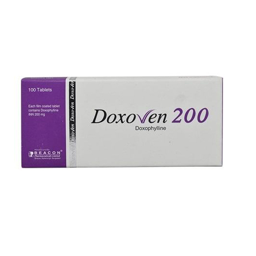 Pack Image: Doxoven 200 mg Tablet (10 x 10)