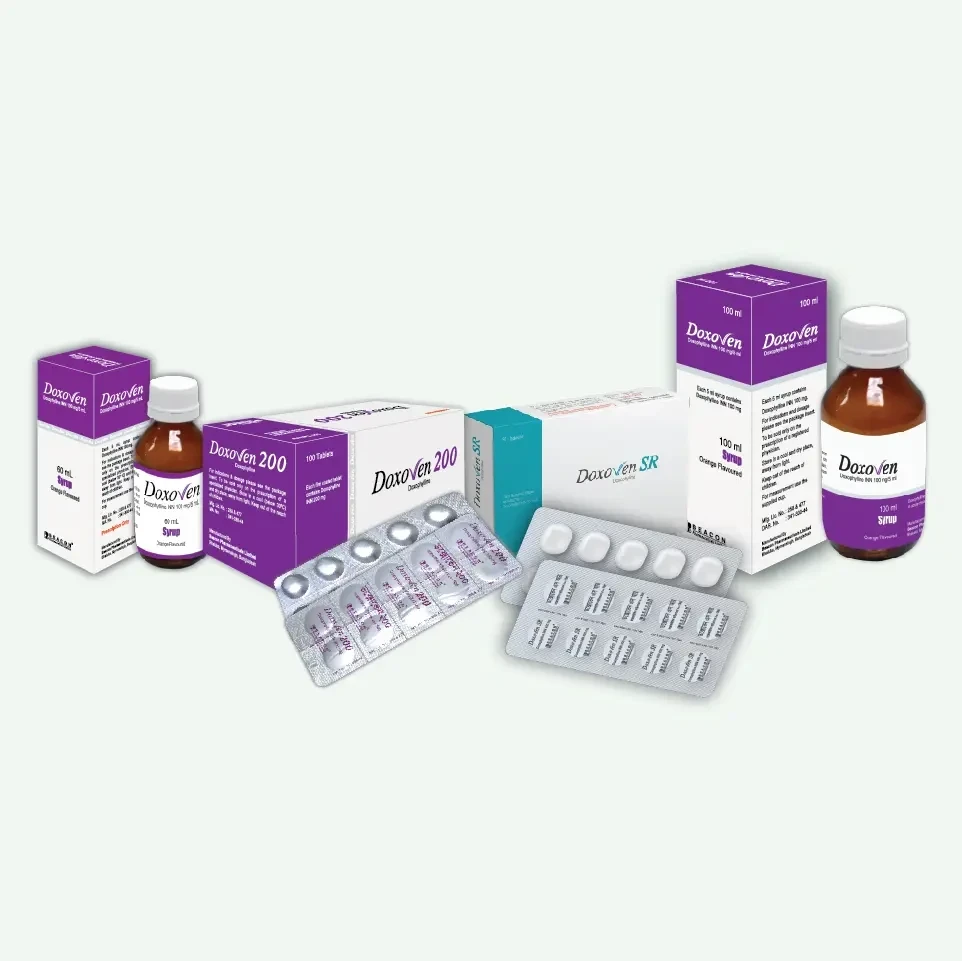 Pack Image: Doxoven 200 mg Tablet (10 x 10)