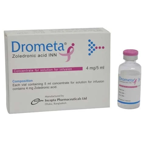 Pack Image: Drometa 4 mg Injection (4 mg vial)
