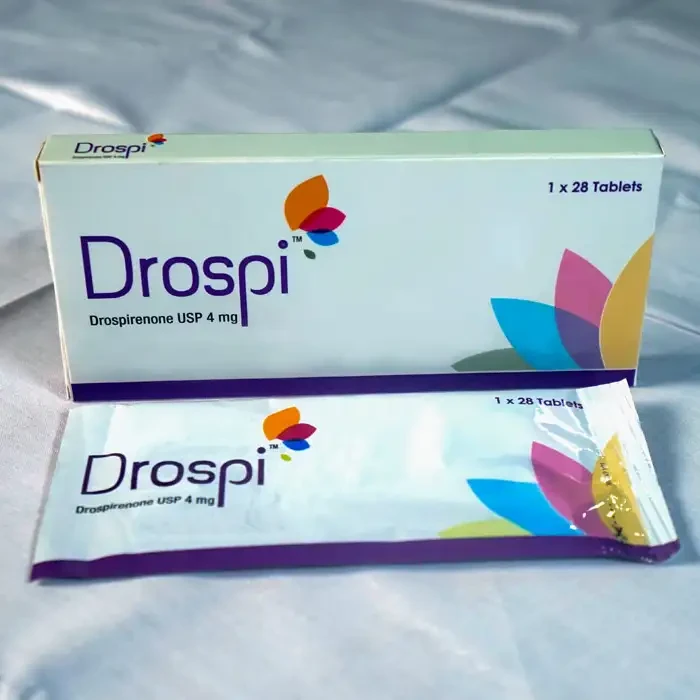 Pack Image: Drospi 4 mg Tablet ((24 active+4 inert) tablets)
