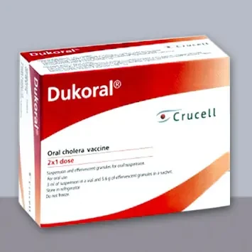 Pack Image: Dukoral 3 ml Suspension (3 ml vial)