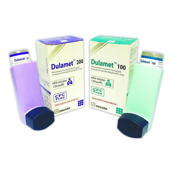 Pack Image: Dulamet (200 mcg Inhaler (120 metered inhalations)