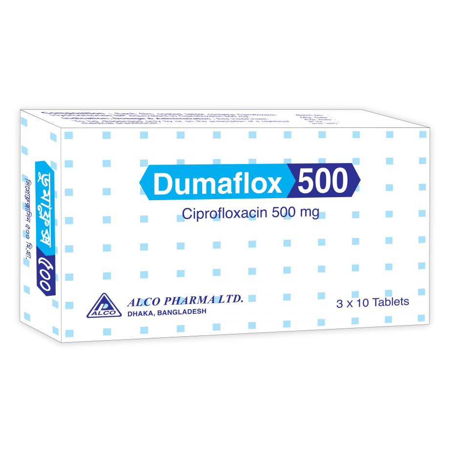 Pack Image: Dumaflox 500 mg Tablet (3 x 10)