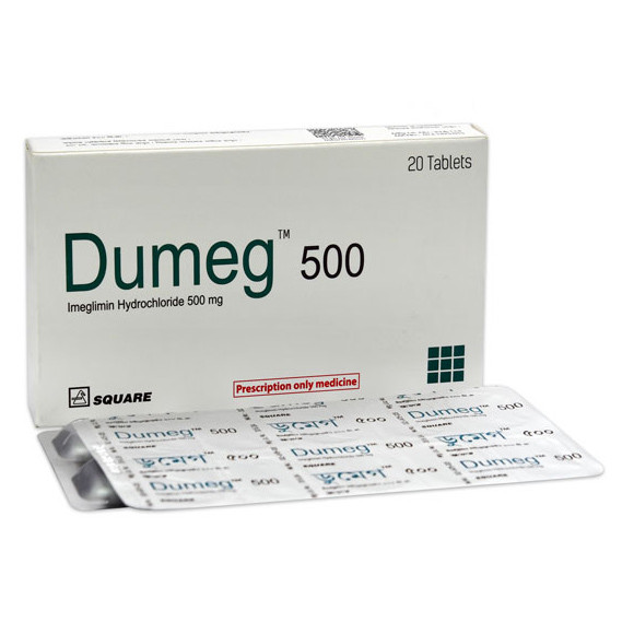 Pack Image: Dumeg 500 mg Tablet (2 x 10)