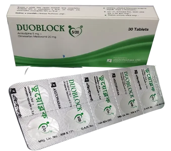 Pack Image: Duoblock 5 mg Tablet (3 x 10)