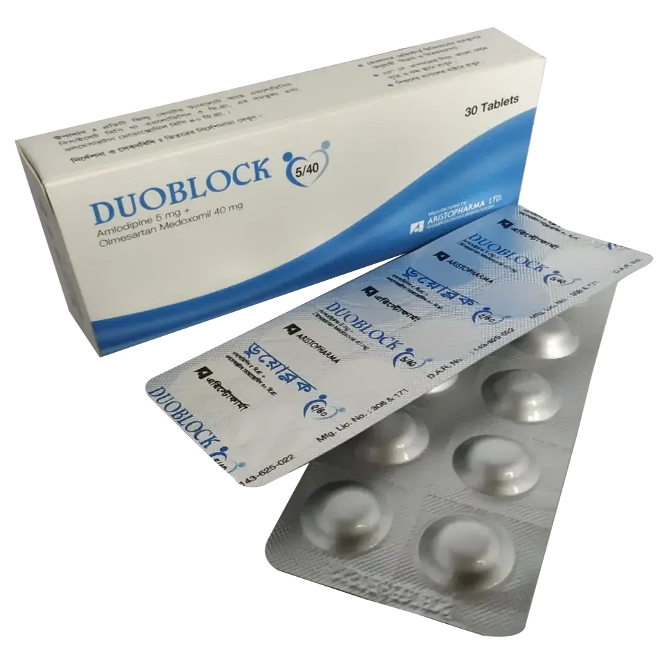 Pack Image: Duoblock 5 mg Tablet (3 x 10)
