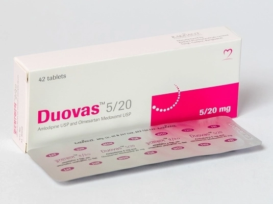 Pack Image: Duovas 5 mg Tablet (3 x 14)