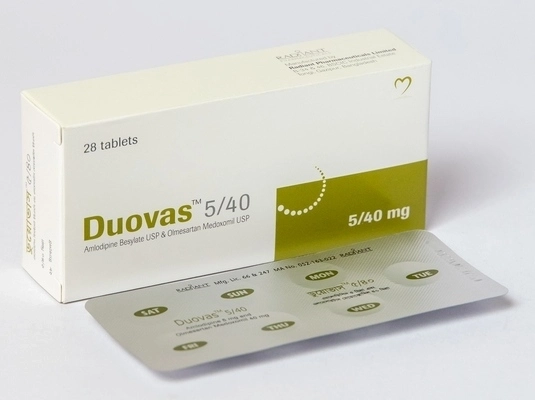 Pack Image: Duovas 5 mg Tablet (4 x 7)