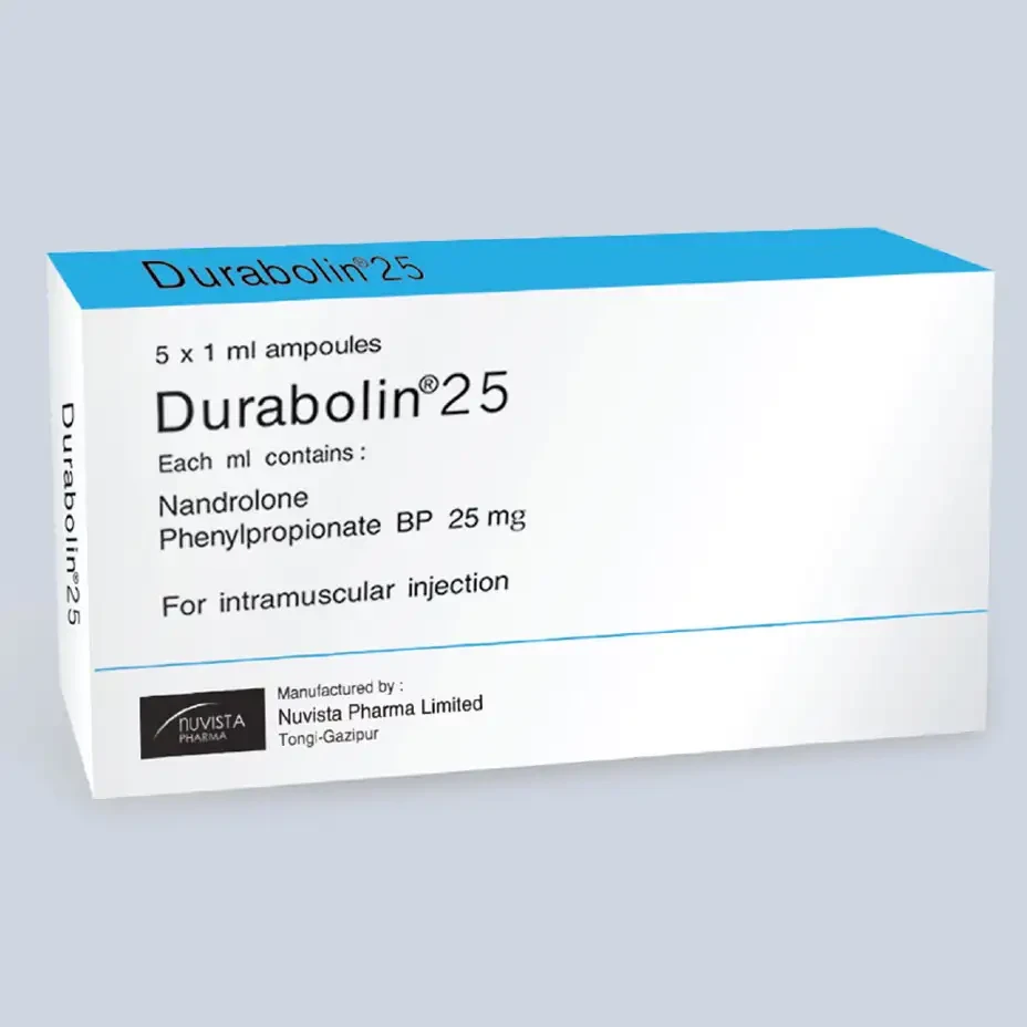 Pack Image: Durabolin 25 mg Injection (1 ml ampoule)