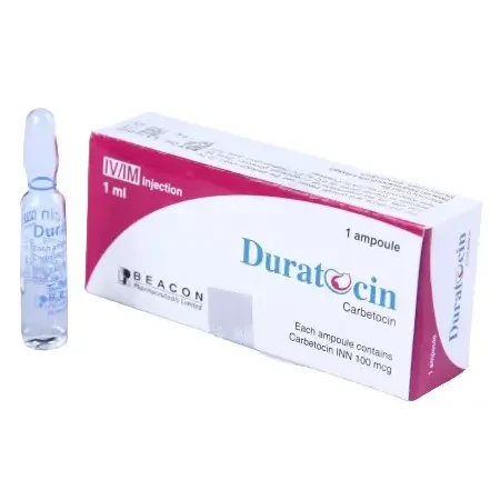 Pack Image: Duratocin 100 mcg Injection (1 ml ampoule)