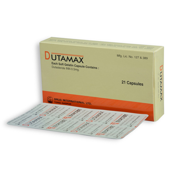 Pack Image: Dutamax 0.5 mg Capsule (3 x 7)