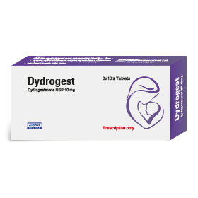 Pack Image: Dydrogest 10 mg Tablet (3 x 10)