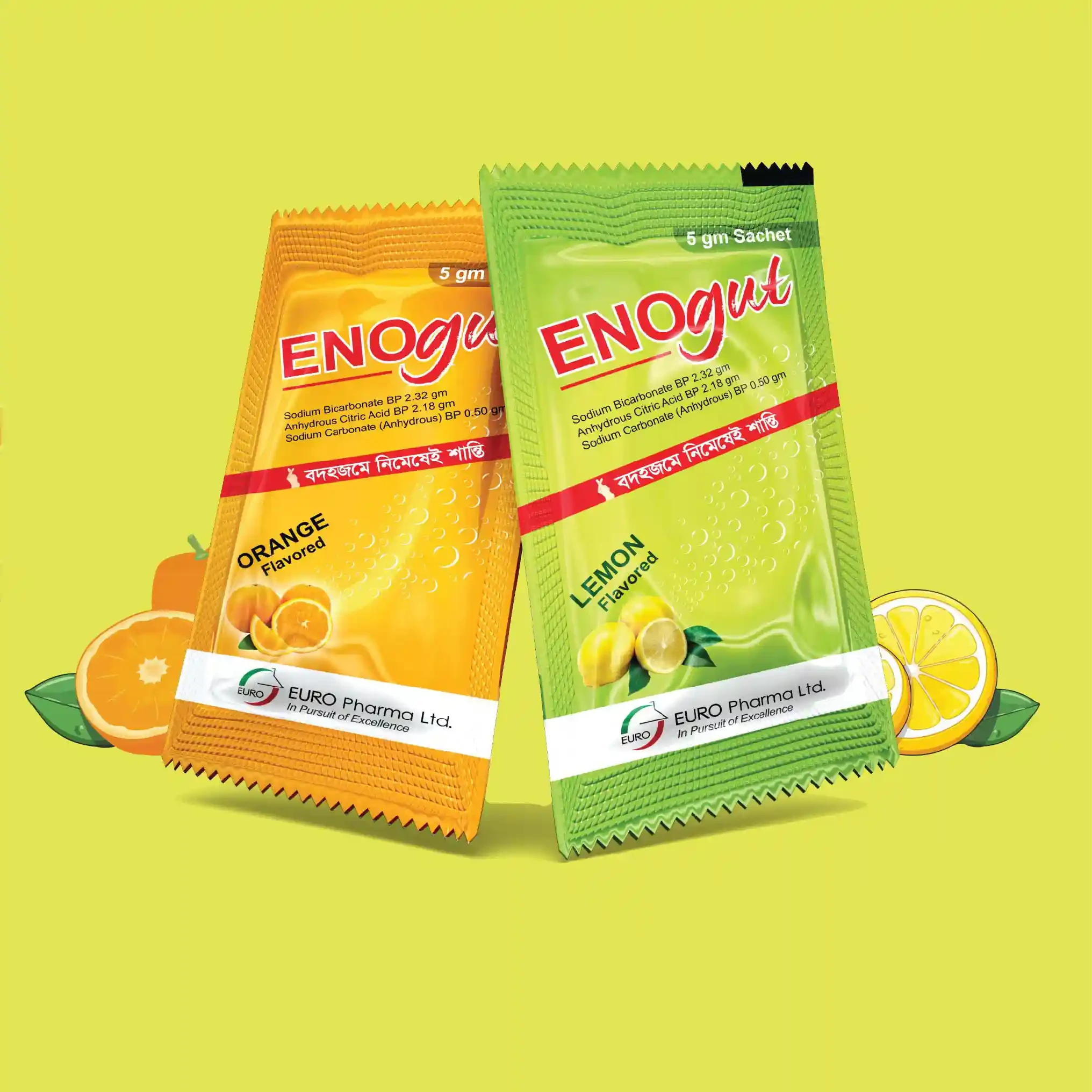Pack Image: ENOgut (2.32 gm Powder for Solution (5 gm sachet)