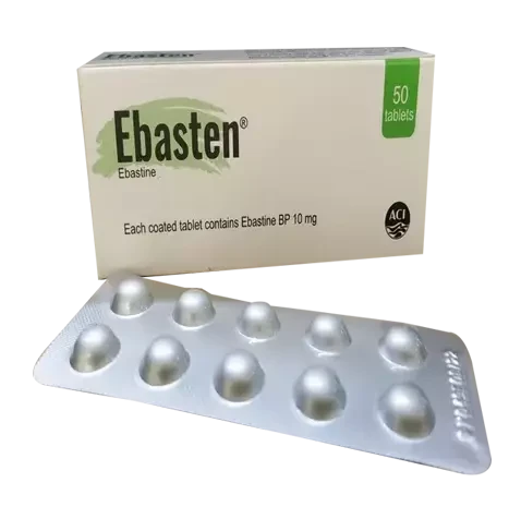 Pack Image: Ebasten 10 mg Tablet (5 x 10)