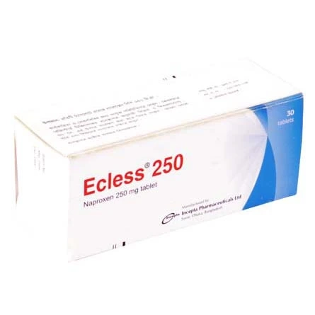 Pack Image: Ecless 250 mg Tablet (5 x 10)