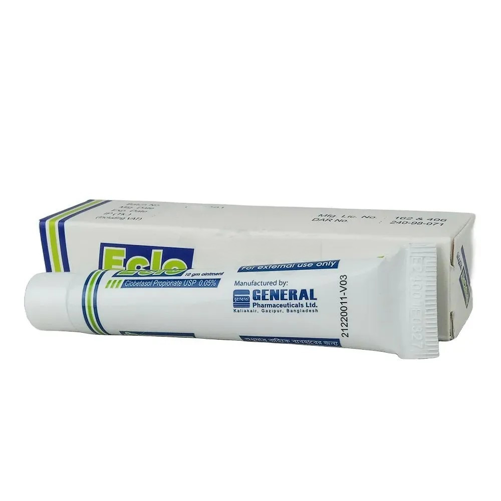 Pack Image: Eclo 0.05% Ointment (10 gm tube)